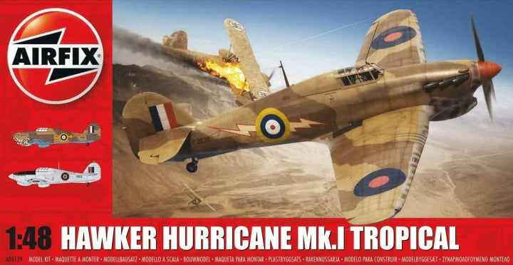 Airfix Hawker Hurricane MkI Tropical 1/48 ARX5129