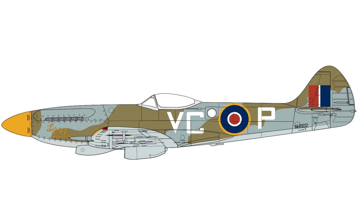 Airfix Supermarine Spitfire FR MkXIV 1/48 ARX5135