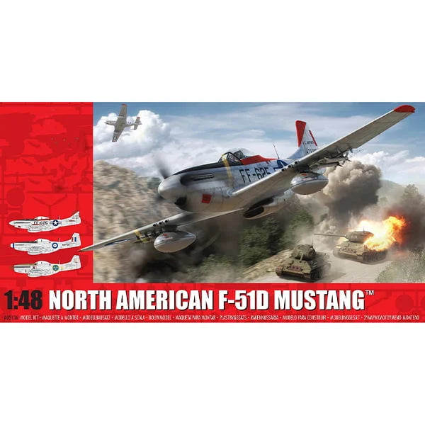 Double combat aérien Airfix Me262A-1A et P51D 1/72 ARX50183 