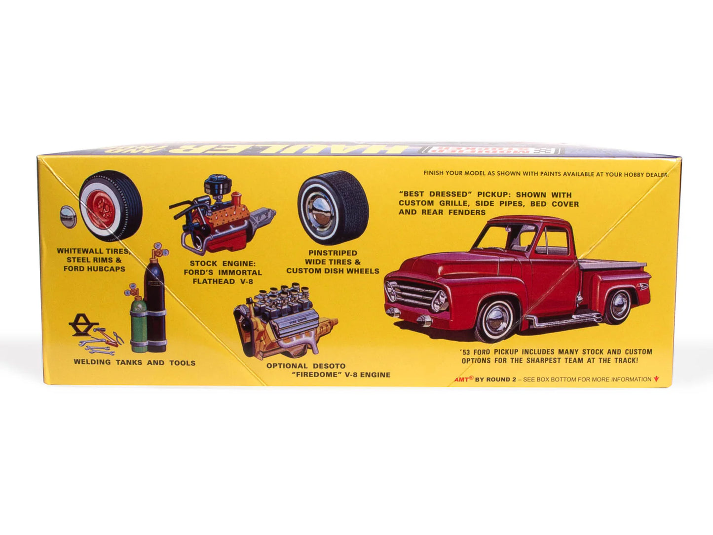 AMT 1953 Ford Pickup "Modified Stocker Hauler" Gulf 1/25 (1310)