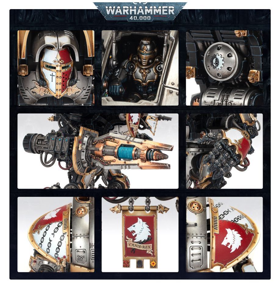 Imperial Knight Warden/Knight Errant/Knight Paladin/Imperial Knight Gallant/Knight Preceptor/Imperial Knight Crusader/Knight Despoiler (54-12)