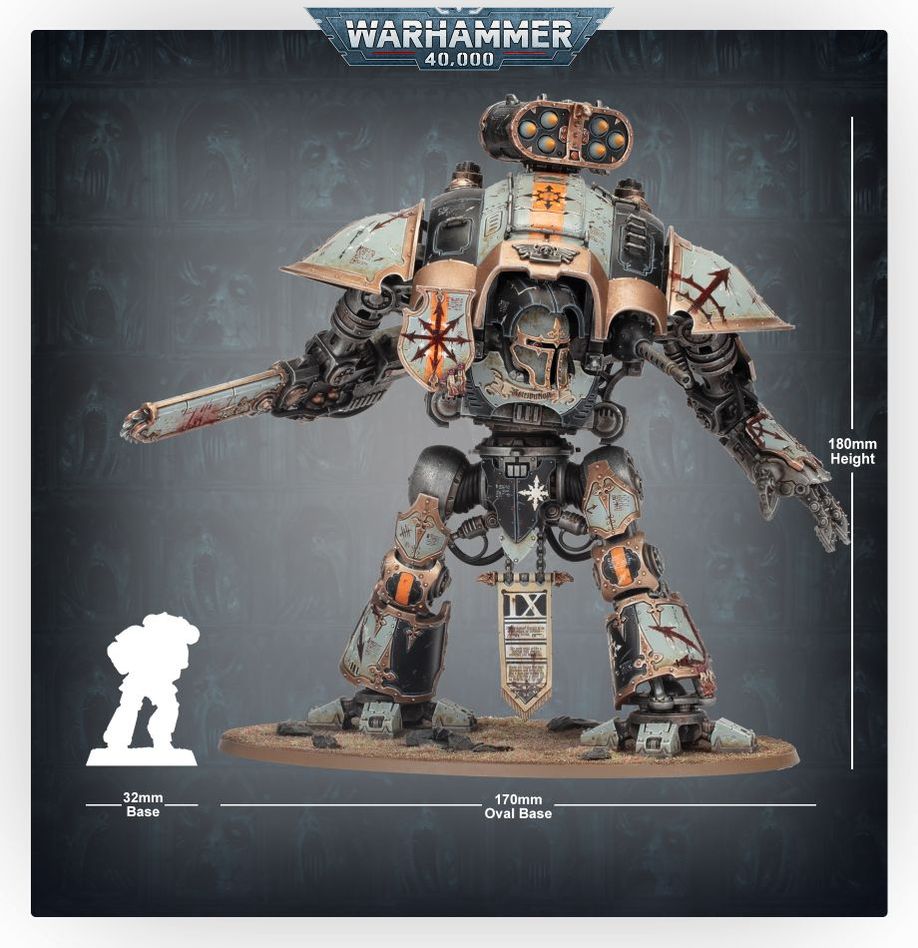 Imperial Knight Warden/Knight Errant/Knight Paladin/Imperial Knight Gallant/Knight Preceptor/Imperial Knight Crusader/Knight Despoiler (54-12)