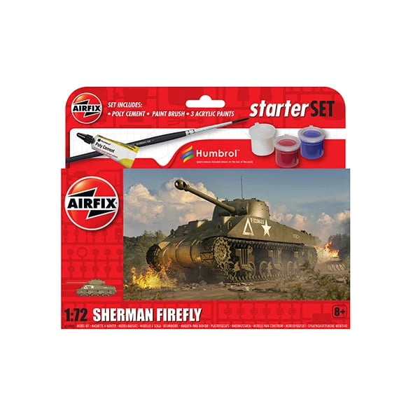 Airfix Sherman Firefly Starter set 1/72 ARX55003