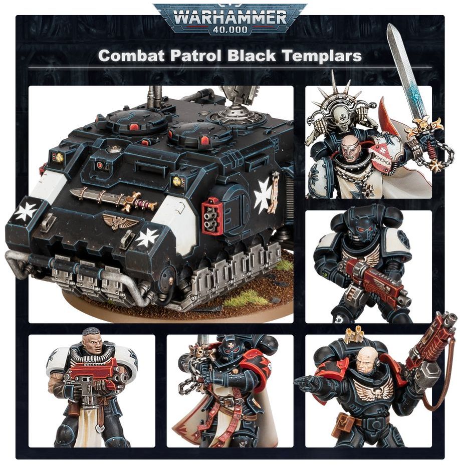 Combat Patrol: Black Templars (55-50)