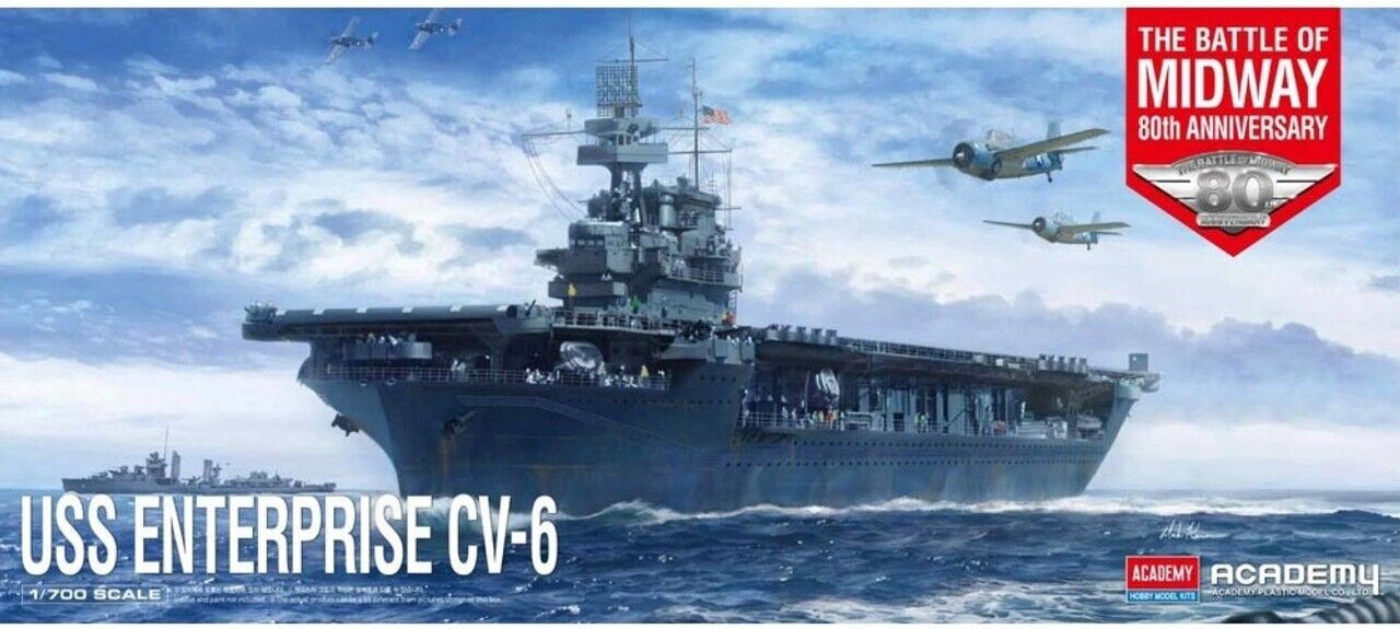 USS CV-6 Enterprise Midway 1/700 (14409)