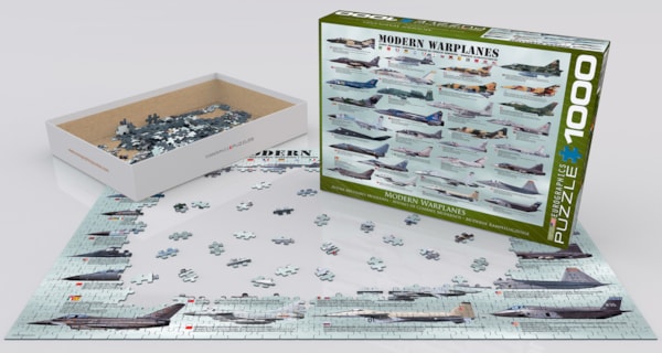 Eurographics Modern Warplanes (6000-0076) (1000)