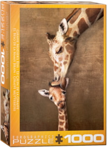 Eurographics Giraffe Mother's Kiss (6000-0301) (1000)