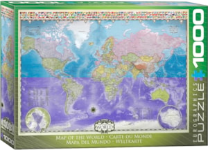 Eurographics Map of the World (6000-0557) (1000)