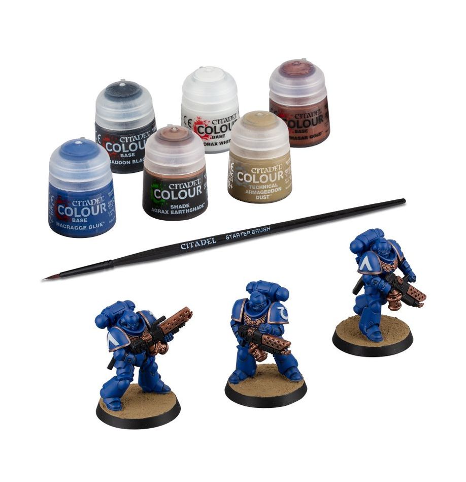 Space Marines: Infernus Marines + Paints Set (60-11)