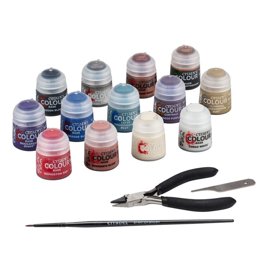 Warhammer 40,000: Paints + Tools Set (60-12)