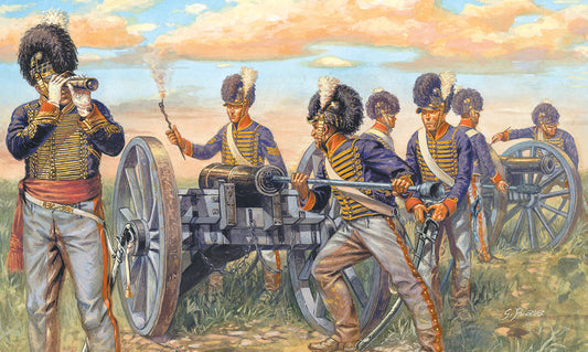 Italeri British Artillery 1805-1815 1/72 (6041)