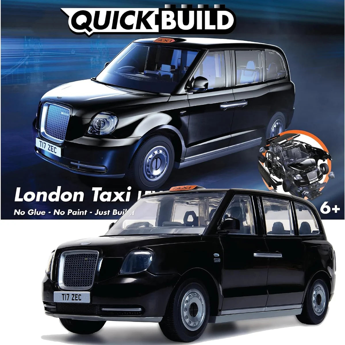 Quick Build London Taxi ARXJ6051