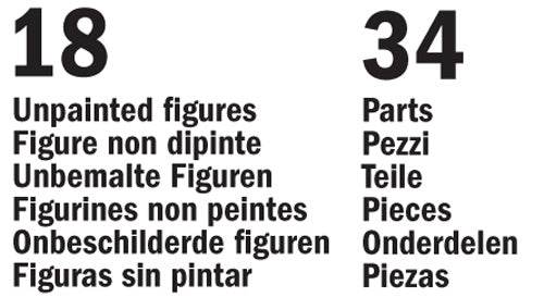 Italeri British and Prussian General Staff 1/72 (6065)