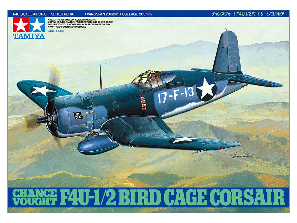 Tamiya Chance Vought F4U-1/2 Bird Cage 1/48 (61046)