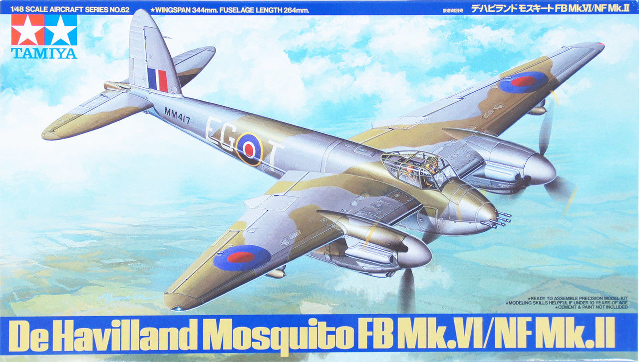 Tamiya De Havilland Mosquito Fb-Mk.6 1/48 (61062)