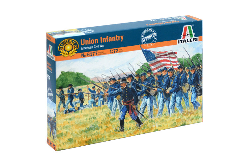 Italeri Union Infantry American Civil War 1/72 (6177)