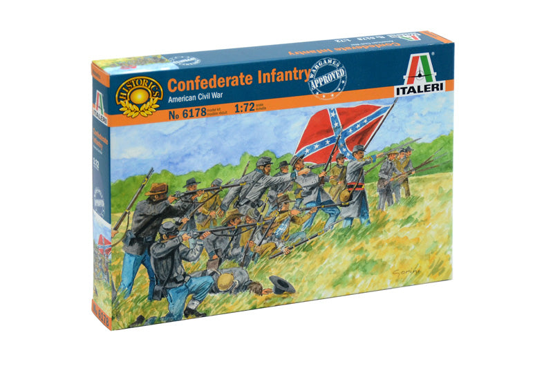 Italeri Confederate Infantry American Civil War 1/72 (6178)