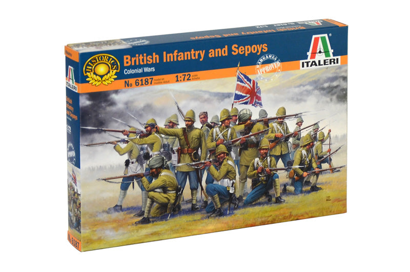Italeri British Infantry and Sepoys 1/72 (6187)