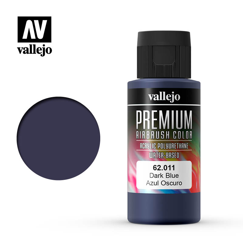 Coloration Premium Bleu Foncé 60 ml VAL62011