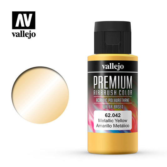 Metallic Yellow Premium Color 60ml VAL62042