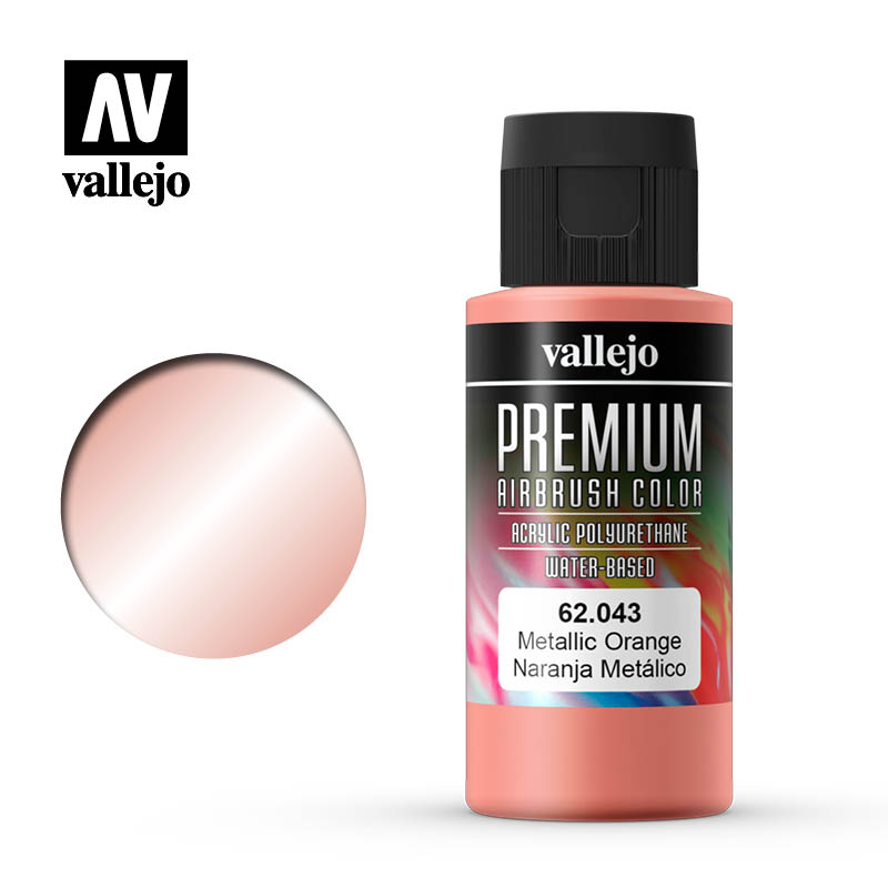 Couleur Premium Orange Métallique 60 ml VAL62043