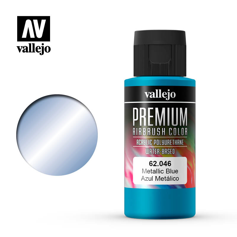 Couleur bleu métallisé de qualité supérieure 60 ml VAL62046