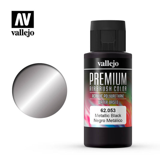 Metallic Black Premium Color 60ml VAL62053