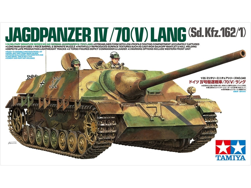 German Jagdpanzer IV/70(V)Lang 1/35 (35340)