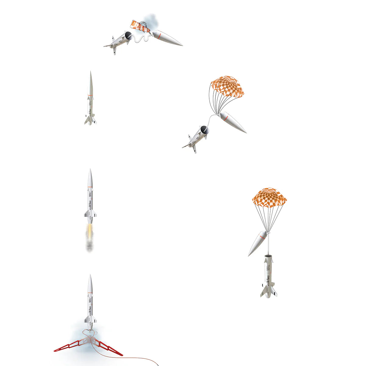 Bull Pup 12D Rocket Kit (7000)