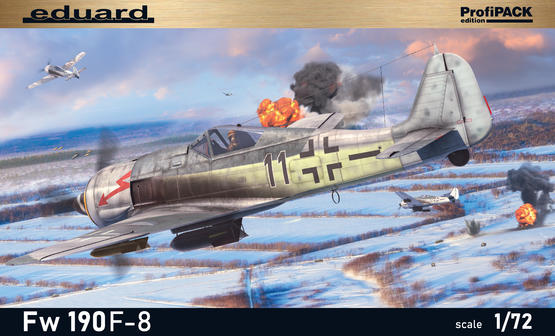 Eduard Fw190F-8 1/72 (70119)