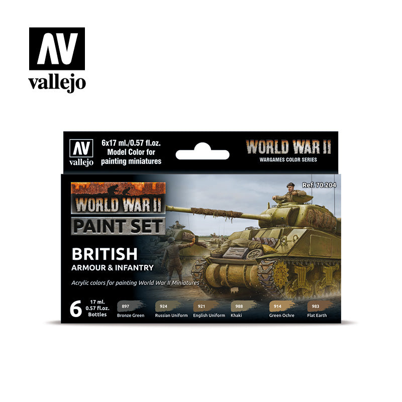 WWII British Armour & Infantry VAL70204