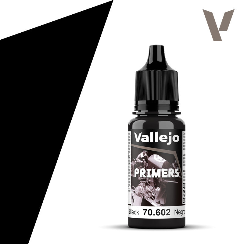 Vallejo Black Primer 18ml VAL70602