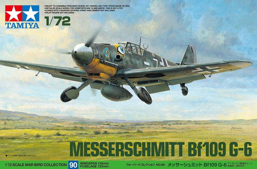 Tamiya Messerschmitt Bf109 G-6 1/72 (60790)