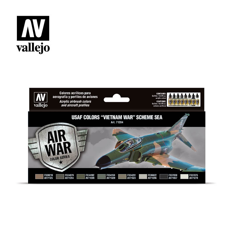 Vallejo Model Air USAF Vietnam War Scheme SEA VAL71204