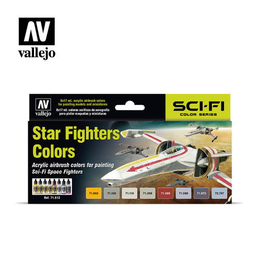 Vallejo Model Air Star Fighters Colors VAL71612