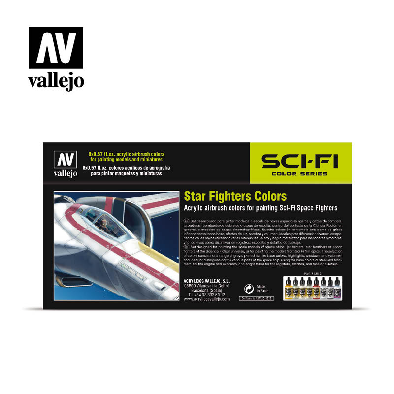 Vallejo Model Air Star Fighters Colors VAL71612