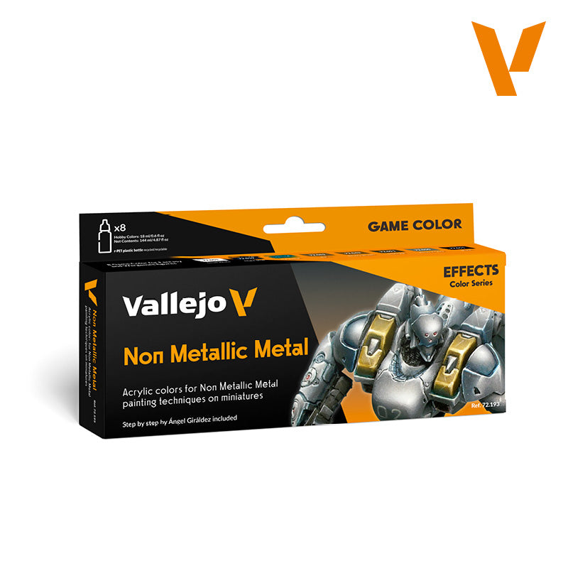 Vallejo Game Color Non Metallic Metal Set VAL72193