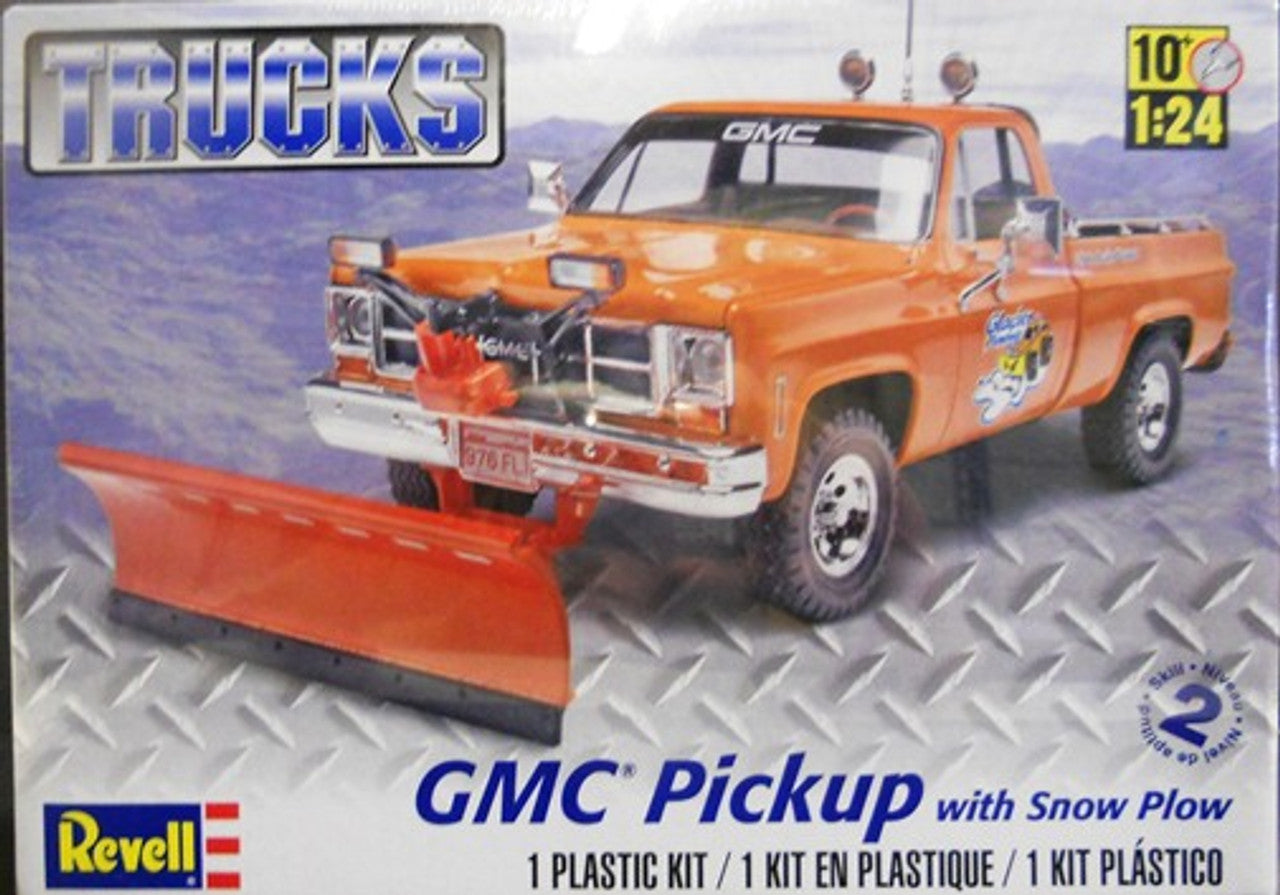 GMC Pickup with Snow Plow 1/24 RMX7222