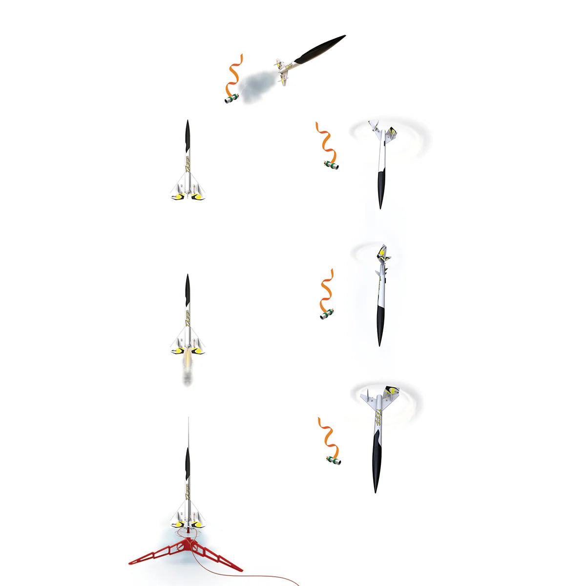 Tazz Rocket Model Kit (7282)