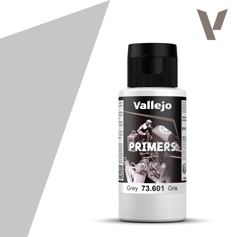 Vallejo Primer Acrylique Poly Gray 60ml VAL73601