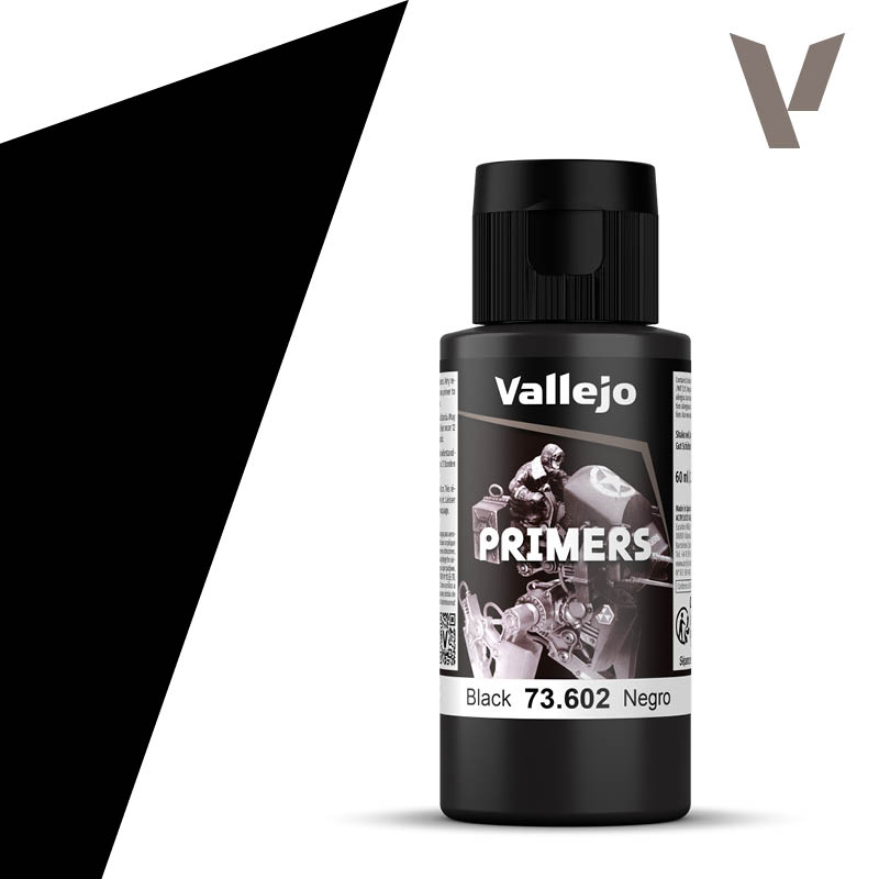 Vallejo Primer Acrylique Poly Black 60ml VAL73602