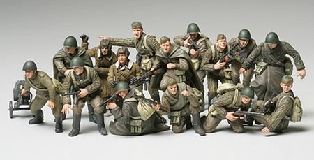 Tamiya WWII Russian Infant./Tank Crew 1/48 (32521)