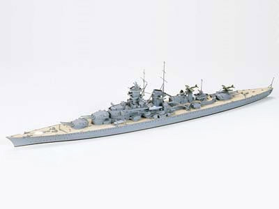 Tamiya German Gneisenau Battleship Kit 1/700 (77520)