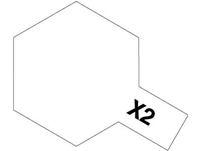 Tamiya X2 White Enamel Bottle 10ml TAMEX2