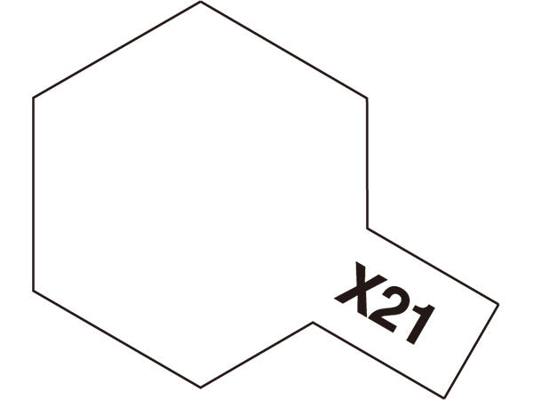 Tamiya X21 Flat Base Enamel Bottle 10ml TAMEX21