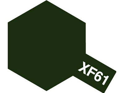 Tamiya XF61 Dark Green Enamel Bottle 10ml TAMEXF61