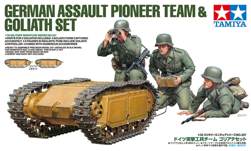 German Assault Pioneer Team W/Goliath Set 1/35 (35357)