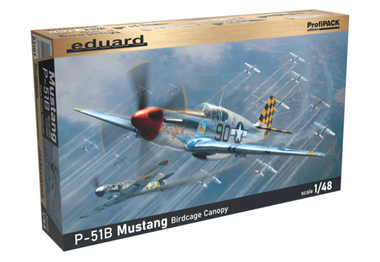 Eduard P-51B w/Birdcage Canopy 1/48 (82107)