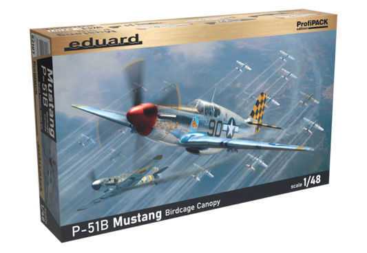 Eduard P-51B w/Birdcage Canopy 1/48 (82107)