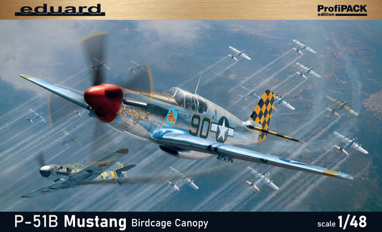 Eduard P-51B w/Birdcage Canopy 1/48 (82107)